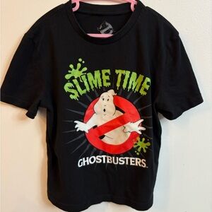 Ghostbusters Black Short Sleeve Kids Tee unisex 6 years